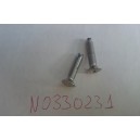 N0330231  oval head countersunk bolt